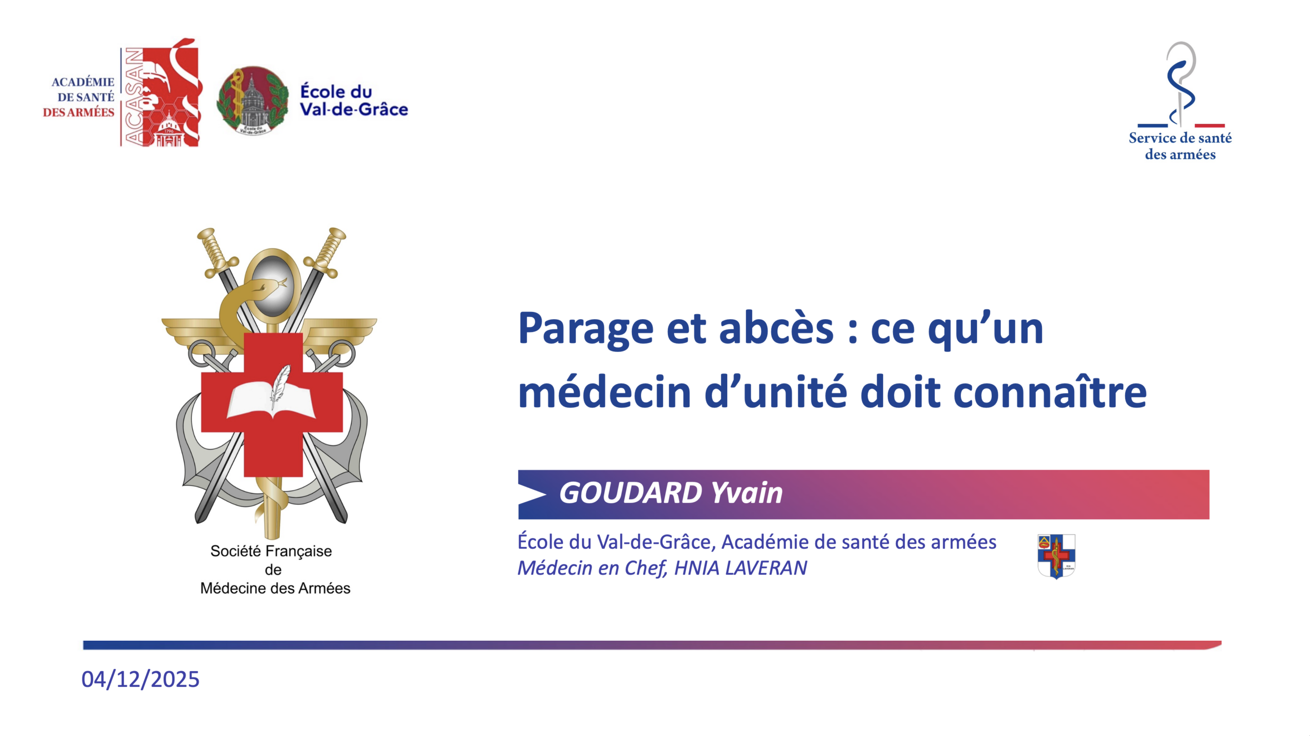 Parage et abces Parage et abces